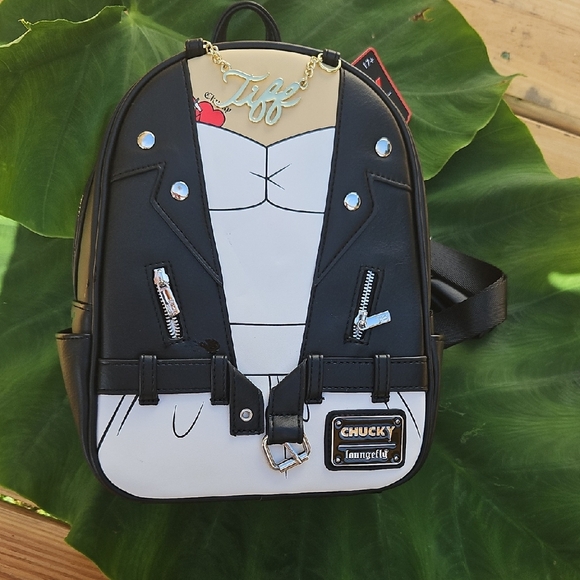 LOUNGEFLY Bride of Chucky Tiff Backpack NWT main image 9